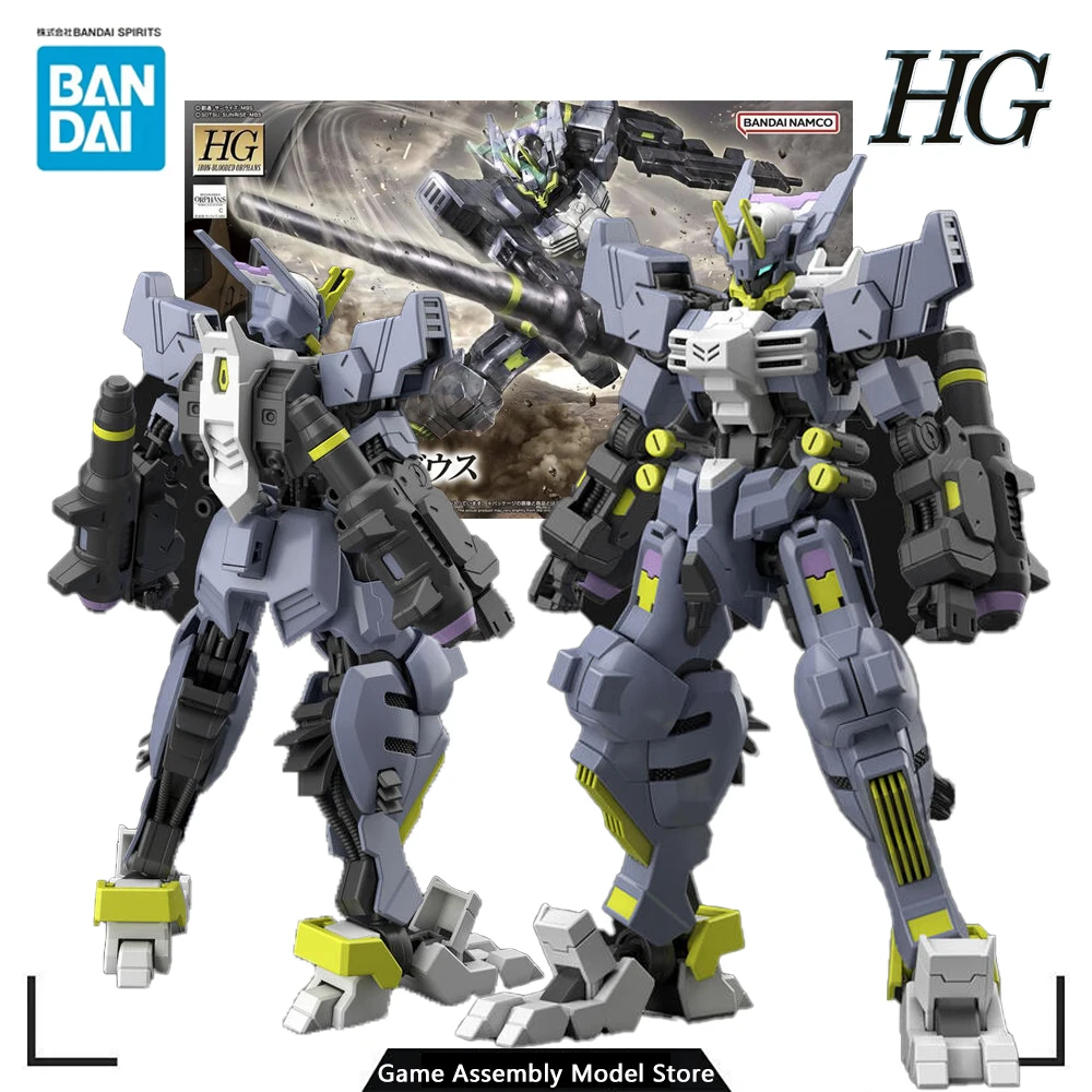 

Bandai Genuine Anime Action Figure Kit HG 1/144 Gundam Asmoday Assembled Model Gift for Boys Collectible Toy PVC 130mm