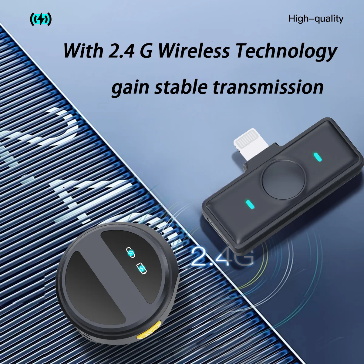 SX21 ワイヤレスラベリアマイク 充電ケース付き Android 用ピンマイク ライトニングカメラ ミニカラーマイク 多くのシーンに対応