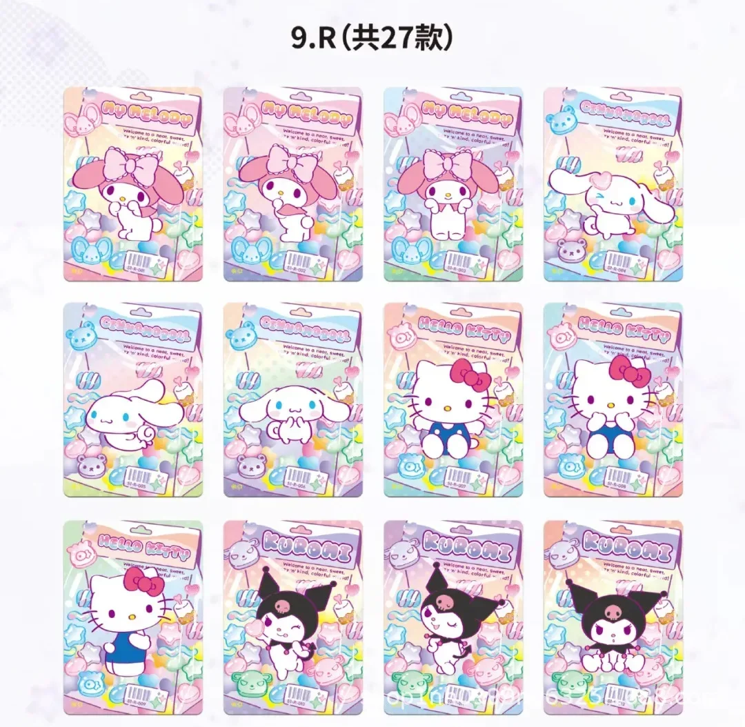 Sanrio "Shiny Dream" Sammelkarten Booster Box Niedliche Kawaii Sammelkarten mit Hello Kitty, Kuromi & Freunden TCG für Kinder & Fans – Detail 13