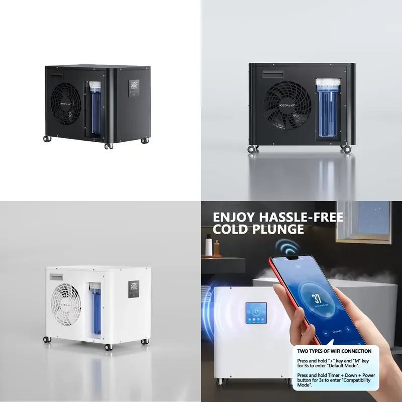 

【CHIMU HOME】 Bathtub Chiller for Inflatable Tub Fast Cooling Smart Temperature Control for Home and Outdoor Use