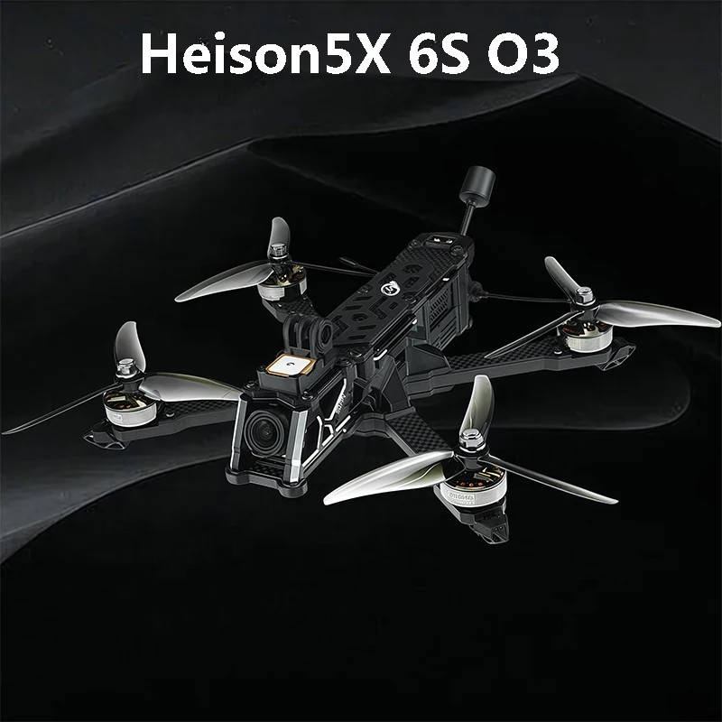 

SEQURE SQFPV Heison 5X 6S Freestyle Cine FPV 5-дюймовый мотор-дрон 1800KV с камерой HD DJI O3, поддержка 6S батарей