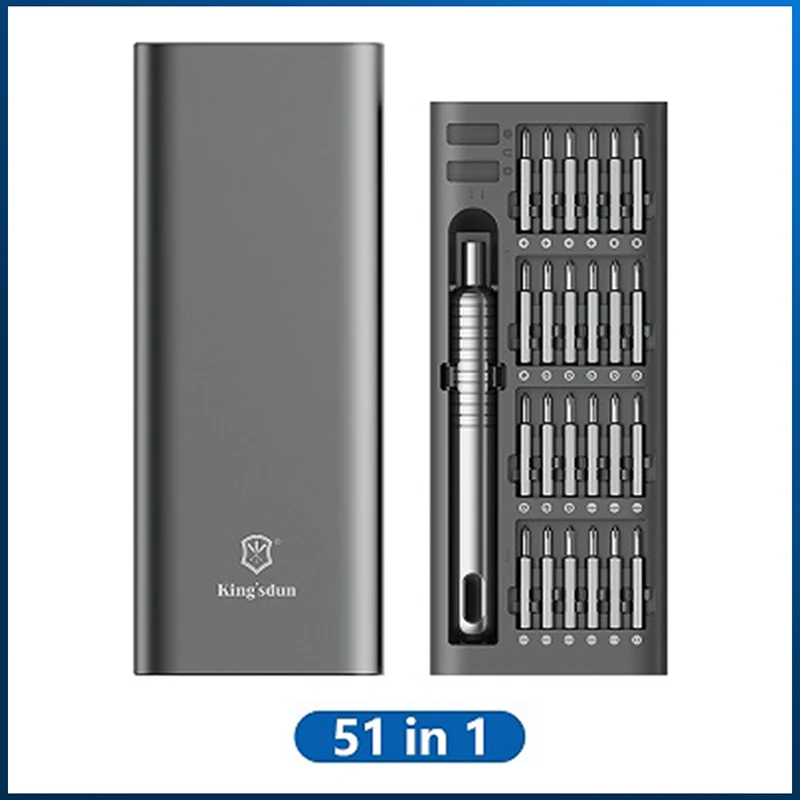 51-in-1 schroevendraaierset Draagbare handmatige handgereedschapsset Draadloze draadloze magnetische kleine bits voor Xiaomi mob