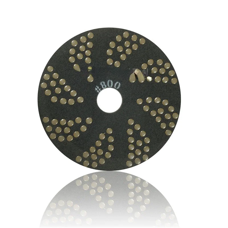 High Speed 27 inch spiral sponge Surface Processing Fiber hog hair Pad diamond burnished polishing pad