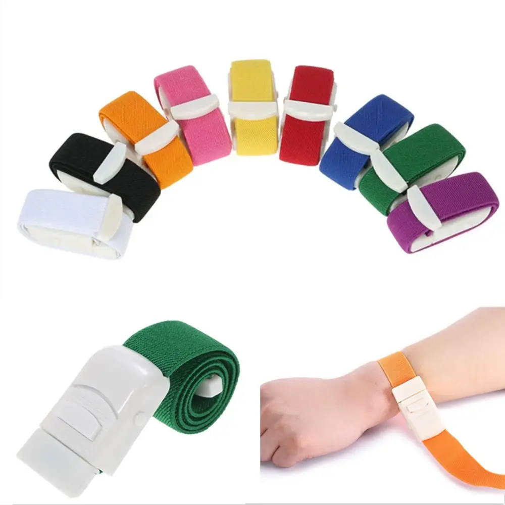 

Colorful Cotton Paramedic Quick Release Nurse Sport Emergency Buckle Tourniquet Buckle Bandage Medical Supplies