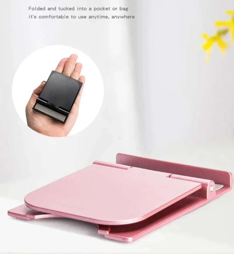 Universeller verstellbarer, faltbarer Handy-Schreibtischständer, Handy-Halter, Desktop-Tablet-Halter für iPhone 16, iPad, Samsung, Xiaomi – Detail 7