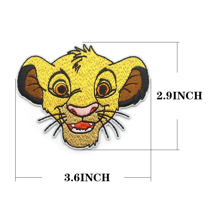 iron on patches,High-quality Anime Embroidery Patch,Diy Disney Cartoon Children\'s Clothing Backpack,T-shirt Jacket Sew accessory