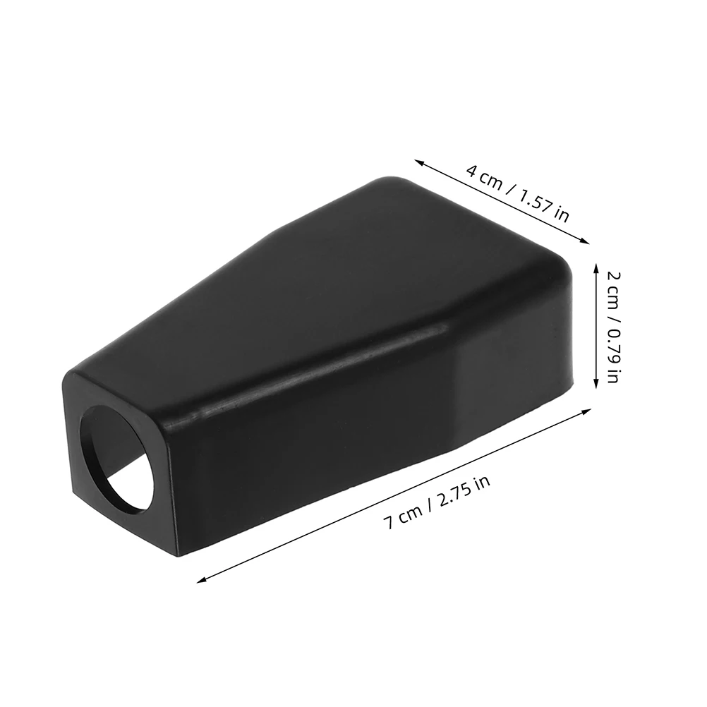 

4pcs Terminal Covers Protective Rubber Plastic Blend Jacket Insulator Shield Car Motorcycle Electric Bike