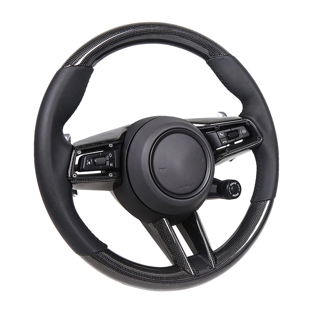 Wholesales Steering Wheeling for Porsche Customizable carbon Fiber Steering Wheel