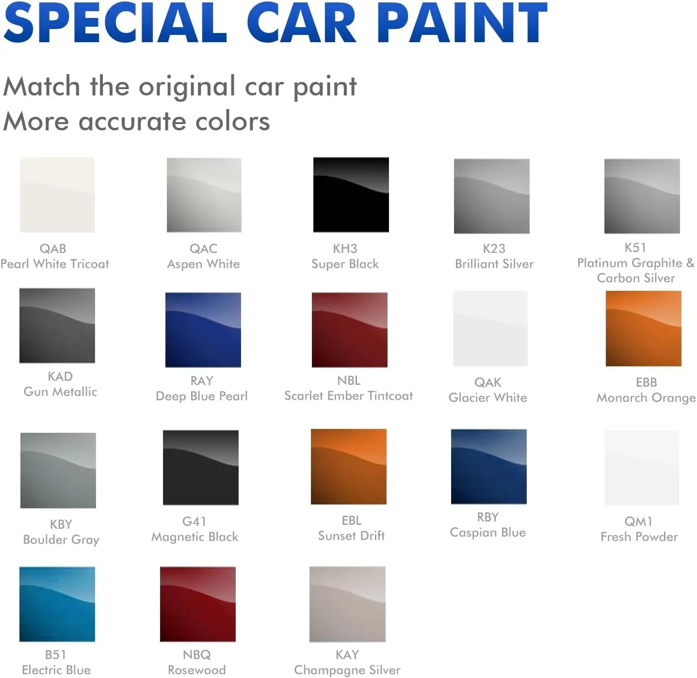 Champagne Silver(KAY) for Nissan Touch Up Paint Pen Precise Color Match for Car Paint Scratch Repair, Quickly and Easily Fix Chi