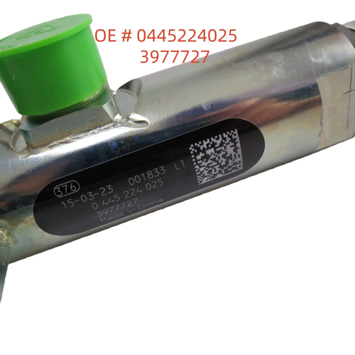 

high quality 0445224025 3977727 Engine injector common rail fuel manifold for Cummins QSB ISB4.5 QSB4.5 ISBE4