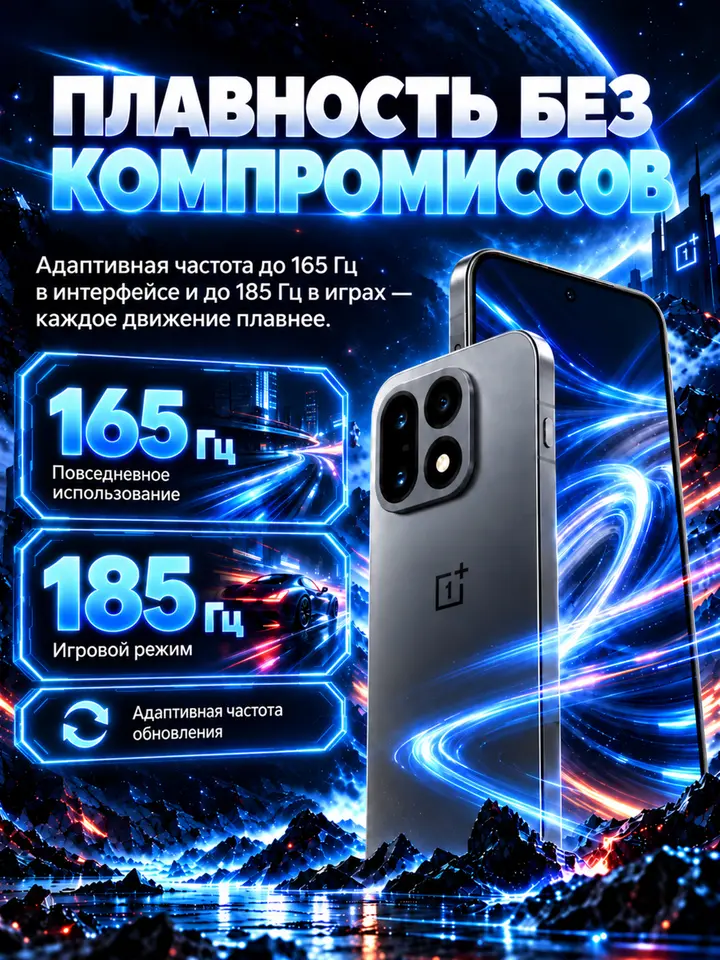 هاتف ون بلس 15 مفتوح 5G بمعالج سناب دراجون 8 إيليت الجيل 5 وشاشة 6.78 بوصة بمعدل تحديث 165 هرتز وبطارية 7300 مللي أمبير وشحن سريع 120 واط SUPERVOOC - 4
