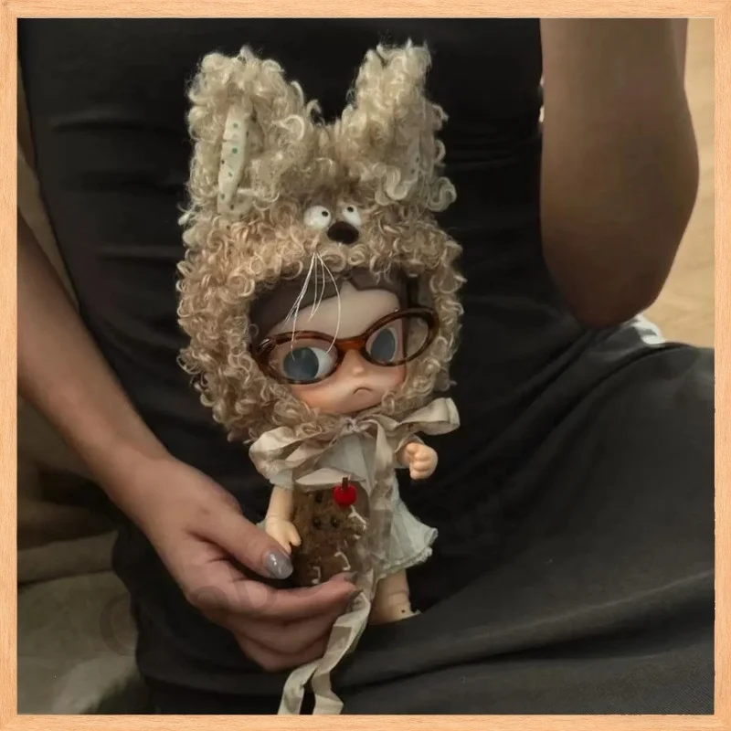 

Fall Winter Zsiga 1/8 Doll Clothes Set Cute Cat Costume Outfit with Hat Fashionable Cute Doll Clothes