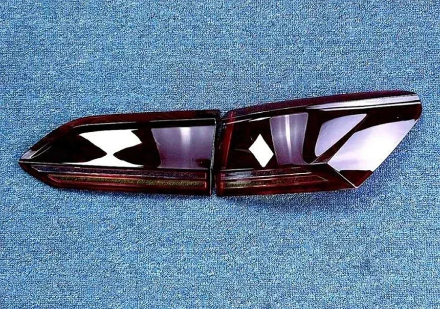 For Volkswagen VW Touareg 2019-2023 High Configuration Taillight Shell Tail Lamp Cover Turn Signal Stop Light Mask Plexiglass