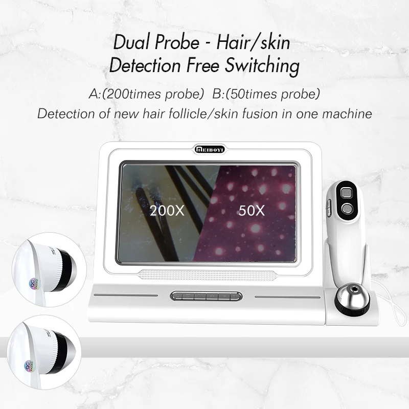 High Quality HD Hair Follicles Scalp Scanner Detector Hair Analyzer / Skin And Scalp Hair Analysis Machine