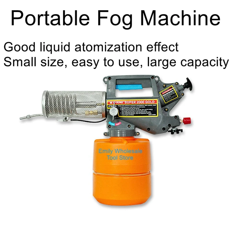 small portable fog machine agricultural portable smoke medicine sprayer household killing and killing mosquito mist machine