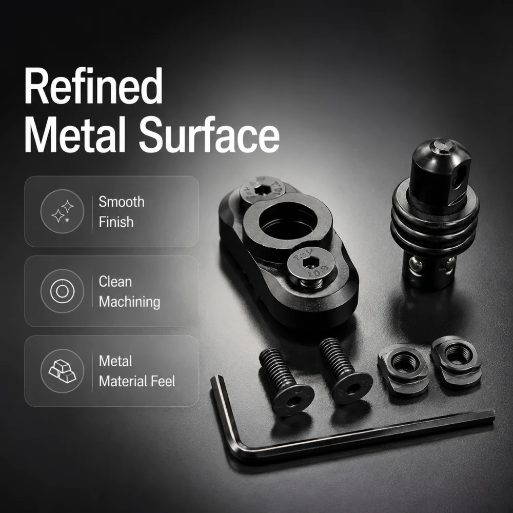 Tactical M-lok Sling Swivel Stud Mount Rail Attachment Adapter for MLok Mount System QD Push Button Toy Gun Accessories