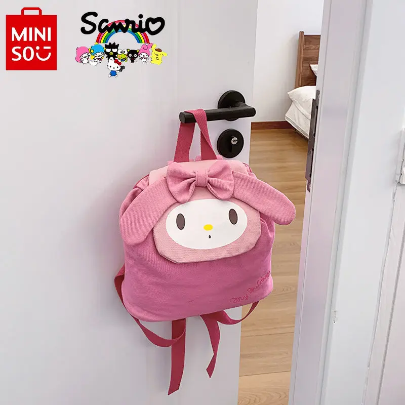 Miniso Sanrio Новый женский рюкзак модный высококачественный Детский рюкзак мультипликационный Универсальный вместительный рюкзак для хранения