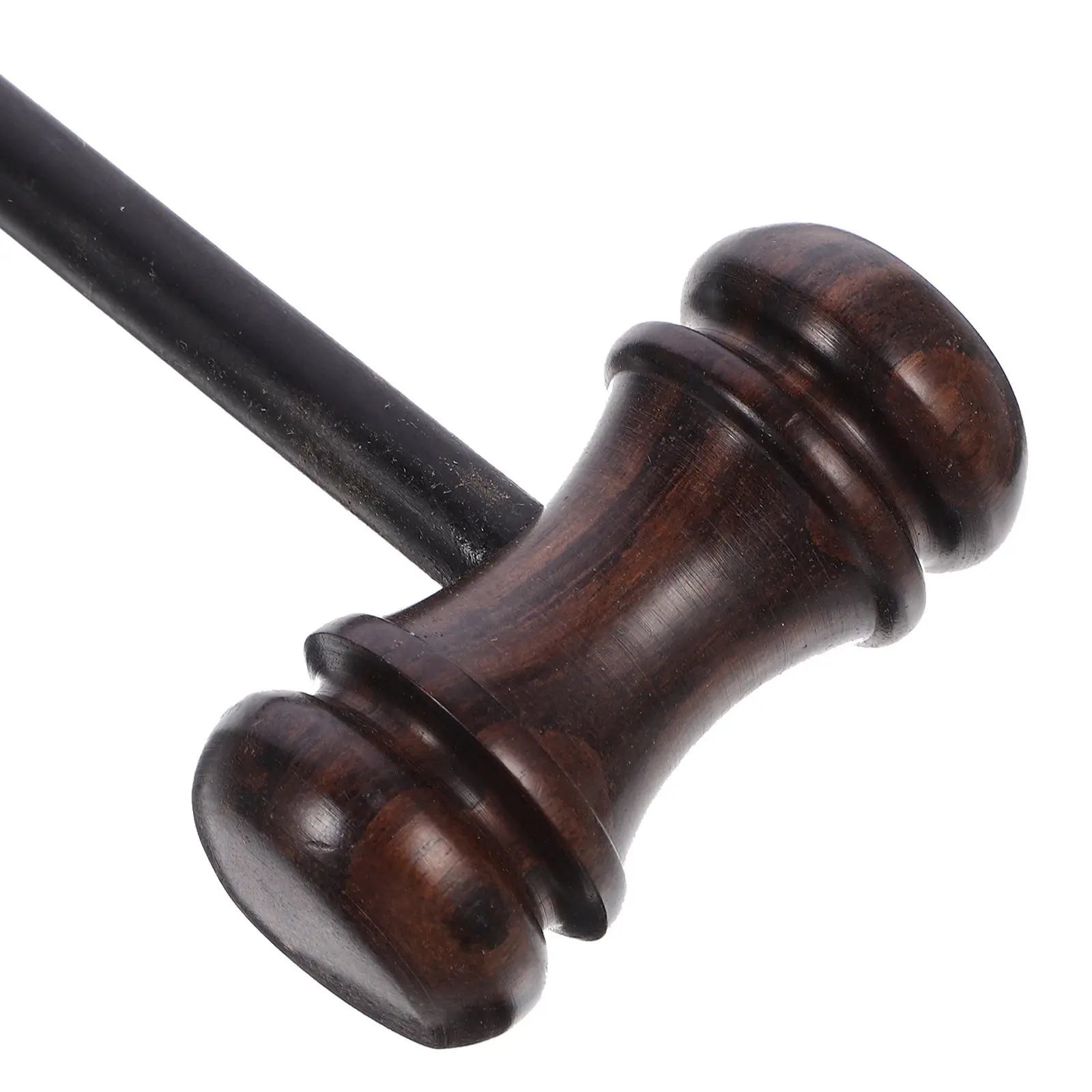 Judge Gavel Wooden Auction Hammer for Lawyer Court Use Premium Solid Wood Construction Smooth Finish Easy Storage Convenient