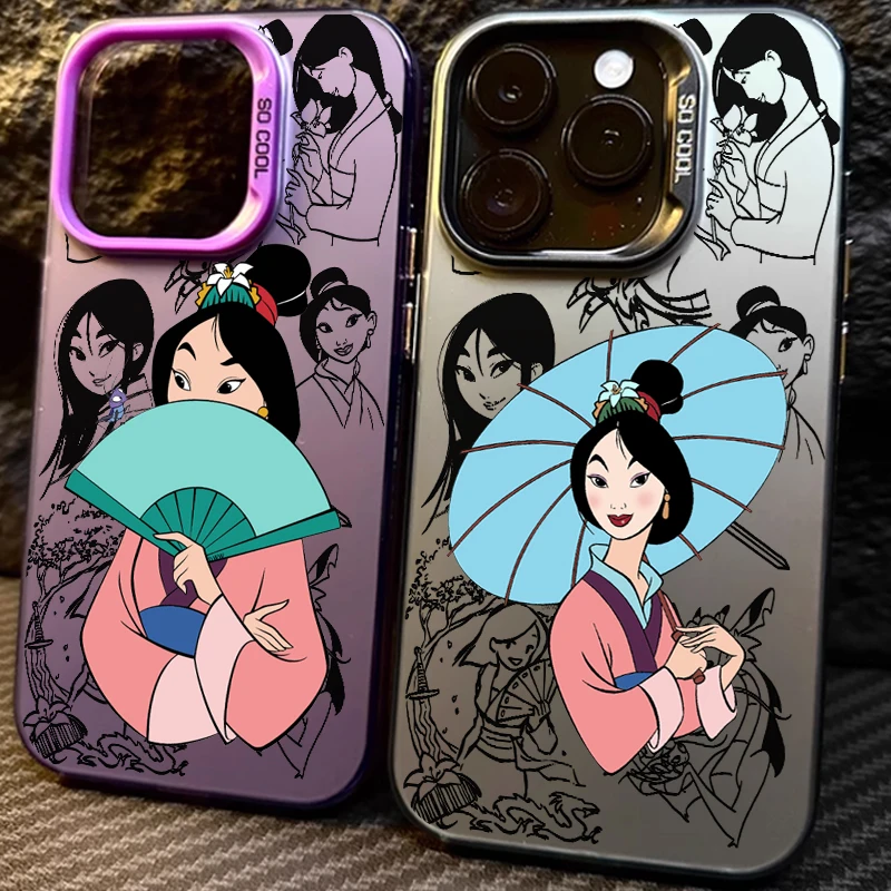 

Disney Movie Mulan For Redmi Note 13 12 12S 11 11S 11E 10 10T 10S 9C 9T Pro Plus Max Lite 5G Colorful Silver Mobile Cover