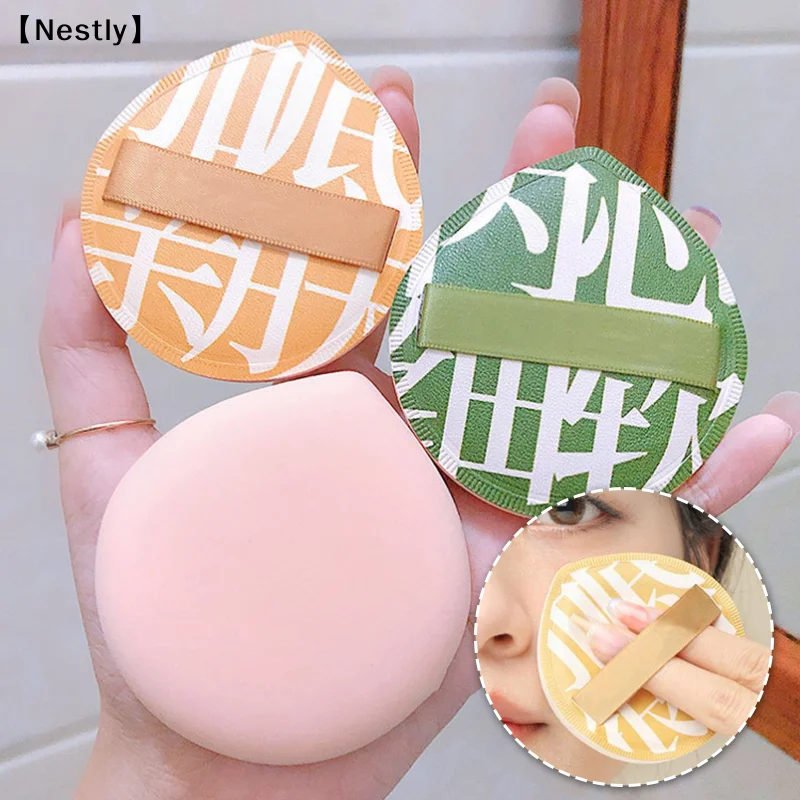 XL Water Drop Air Cushion Powder Puff Soft Thickened Sponge Face Concealer Foundation Hide Pores Beauty Cosmetics Tool〔Nest〕