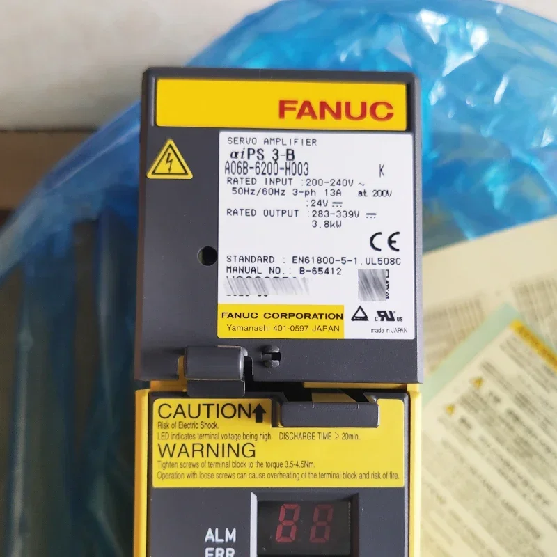 A06B-6200-H003 A06B-6202-H003 Fanuc servo drive For CNC System in stock