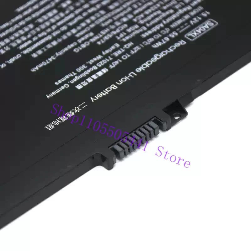 Applicable to for HP TPN-W142 / W143 ENVY X360 15-ds / 15-dr0003TX SA04XL battery