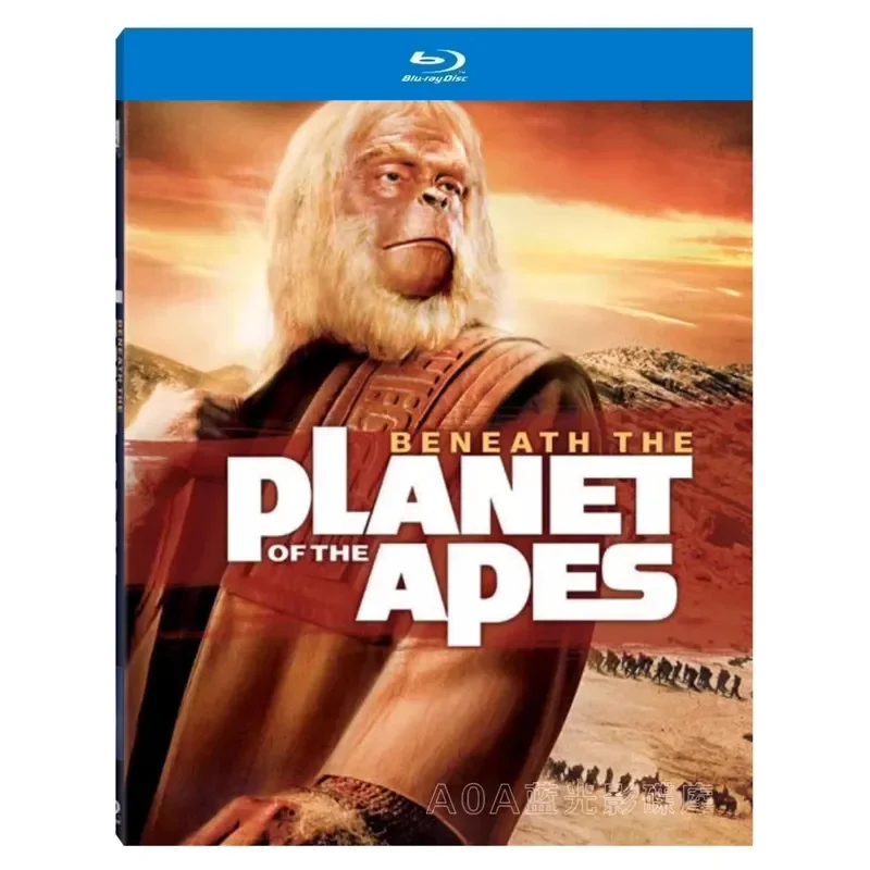 Planet of the Apes 1-3 Collection 3 Disc Set American Award Winning Sci Fi Adventure Film Chinese English French