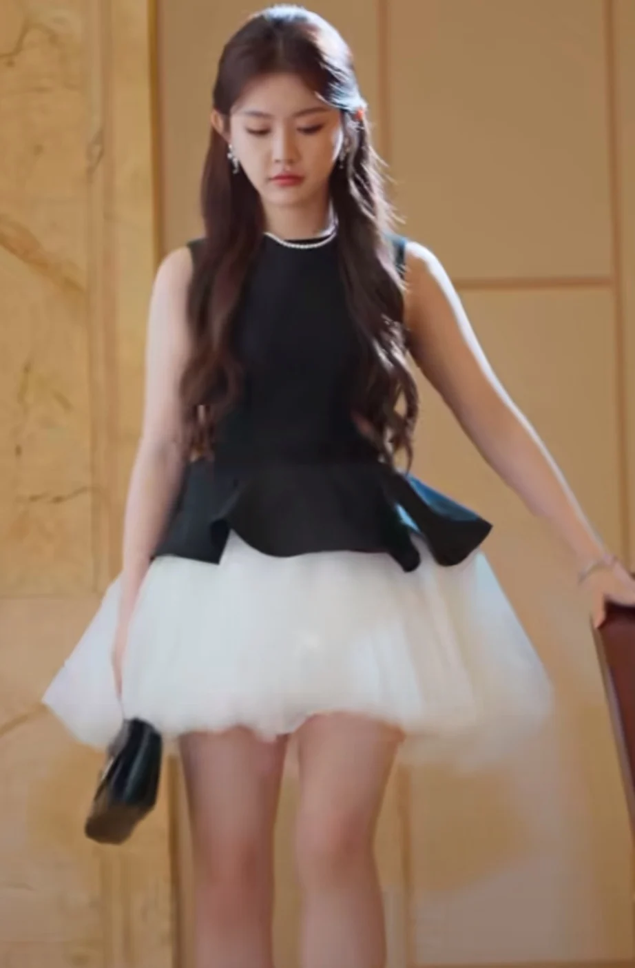 bla-splice-svel-ballet-skirt-dr-women's-puffy-ci-commute-polyester-fiber-cake-sle-gown-for-ladies