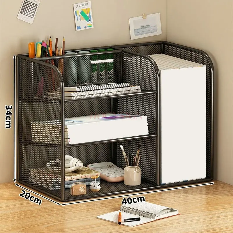 1pcs Subject classification shelf, desktop bookshelf, student desk, book storage, homework classification shelf, file shelf