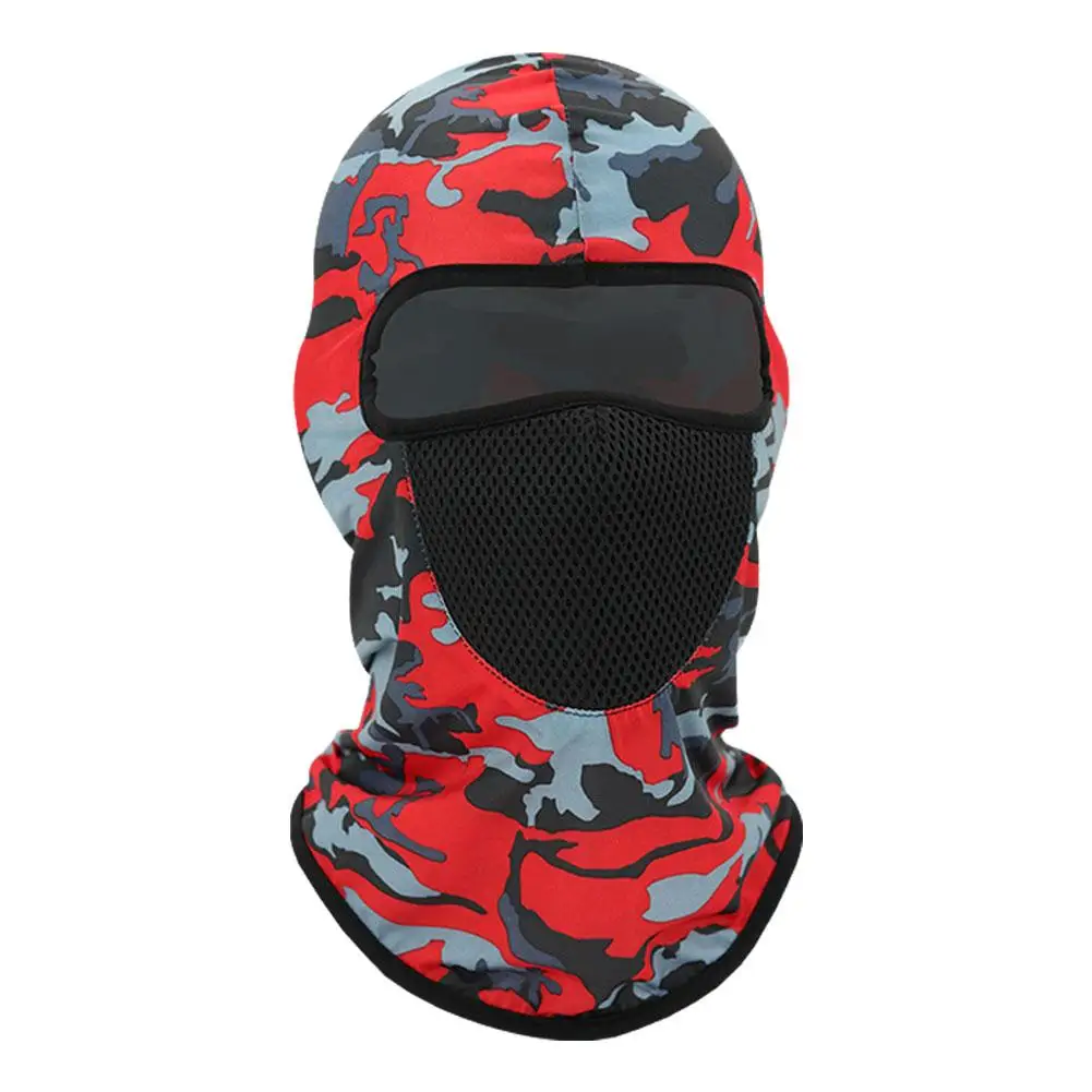 Balaclava Face Mask Summer Cooling Neck Gaiter Hiking Motorcycle Hood Men Protection Scarves Cycling Helmet Sun Z2F1