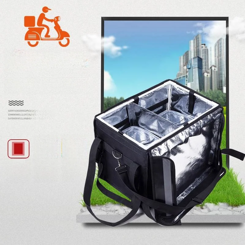 

Thickened Insulation Delivery Rider Takeaway Meal Bag with Thermal Box Refrigeration Waterproof Large Medium Small Commercial