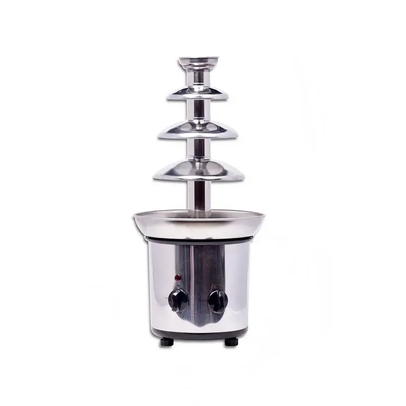 

Buffet Equipment Stainless Steel Melting Tower Waterfall Melter Triple Chocolate Fountain Machine for Wedding Parties