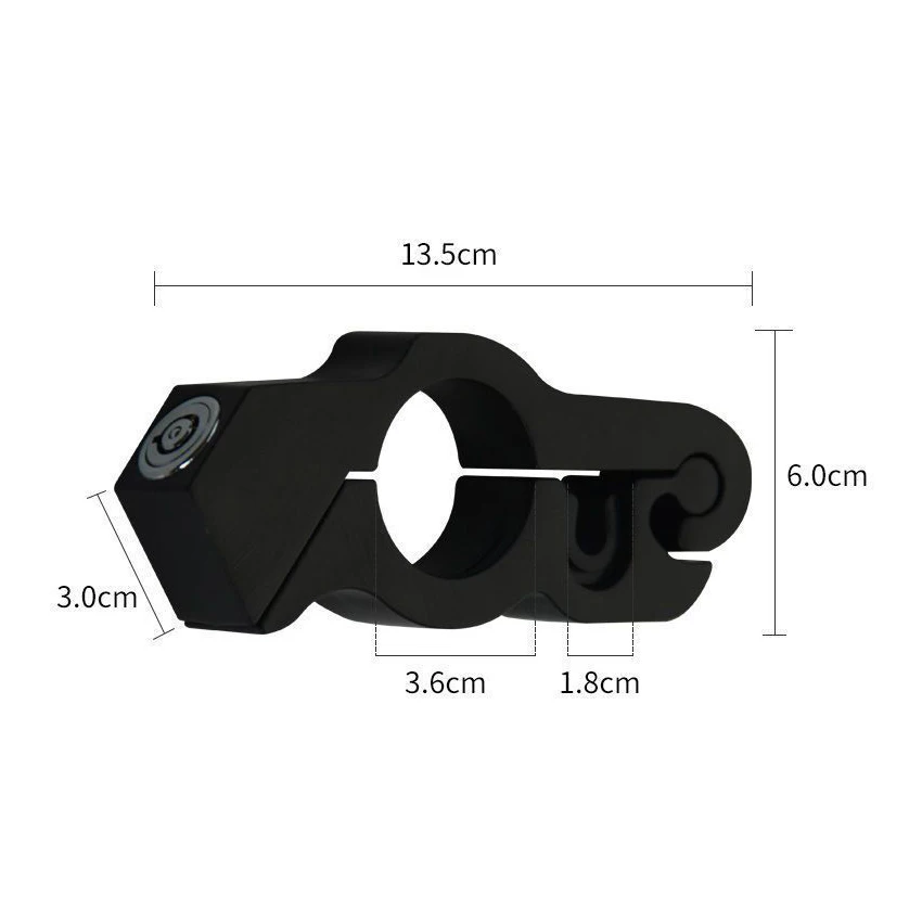 Motorcycle Bicycle Handle Lock Brake Anti-theft Handle Throttle Lock Aluminum Alloy Electric Vehicle Battery Car Portable