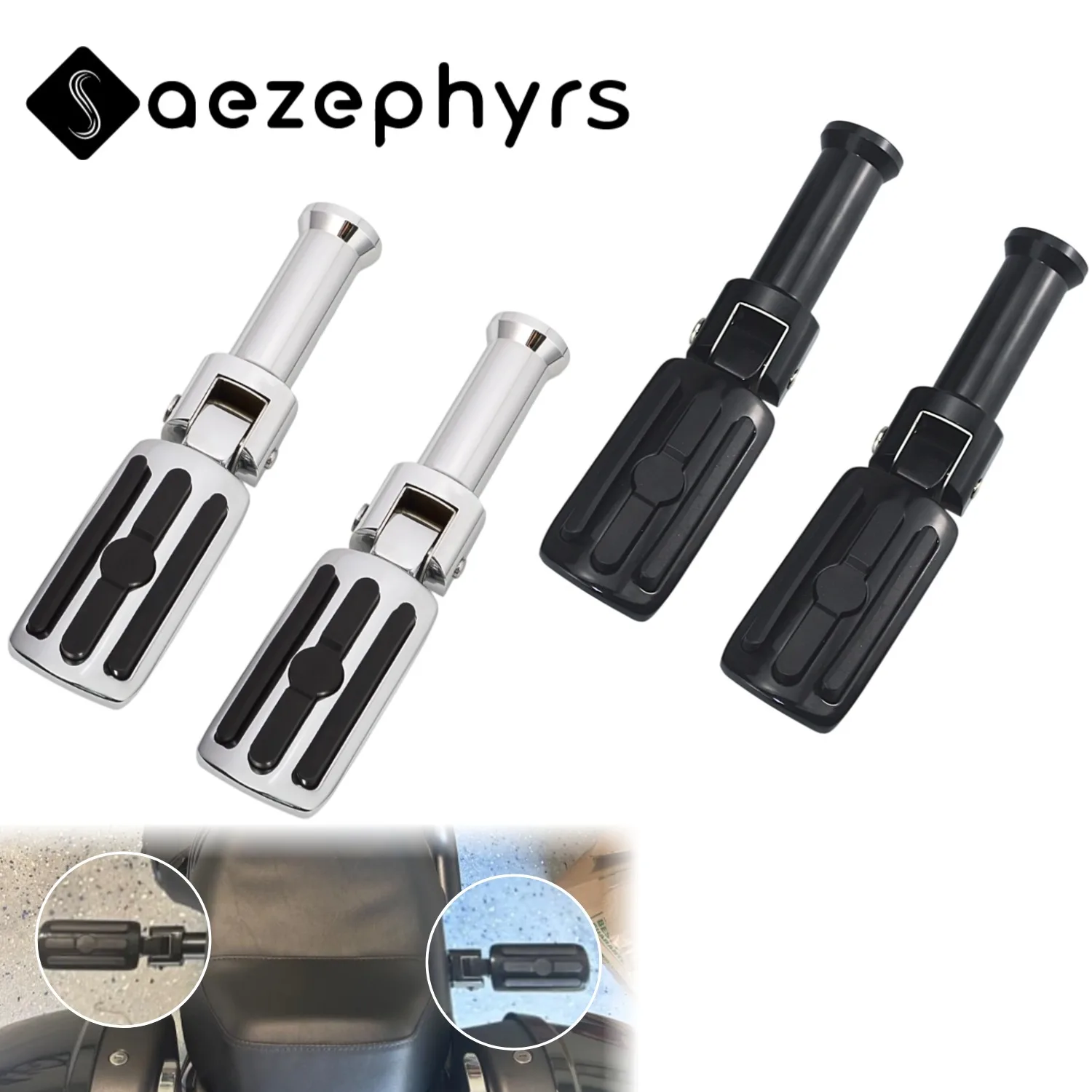 

Подножки заднего пассажира, комплект креплений, аксессуары для мотоциклов для Harley Softail Slim Street Bob Fat Boy Low Rider 2018-2025