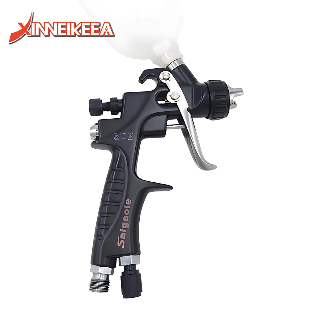 Saigaole mini931G Paint Spray Gun Industrial Home Auto Furniture Repair Spray Tool Nozzle 0.8mm 1.0mm Cup 250mm Manual Spray Gun