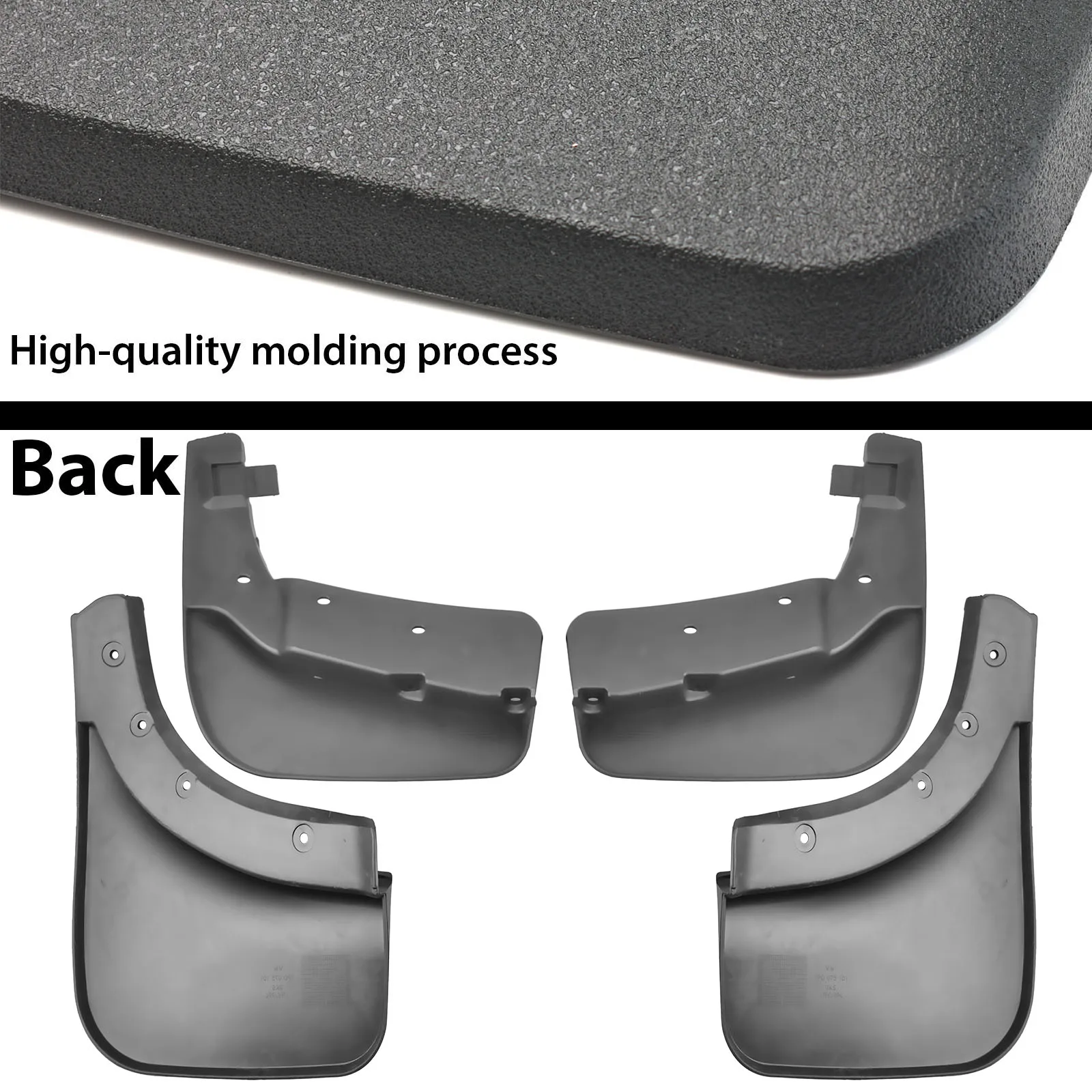 Set Mud Flaps For VW Touareg 2 Mk2 2011-2018 Mudflaps Splash Guards Front Rear Mud Flap Mudguards 2012 2013 2014 2015 2016 7P5