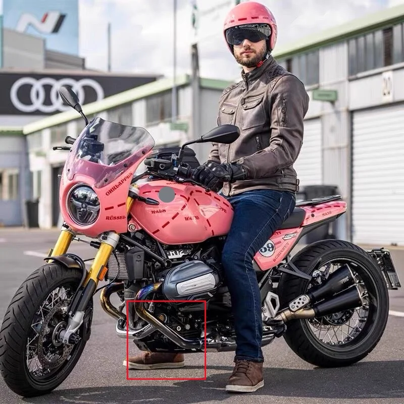 FOR R12 Motorcycle Accessories Skid Plate Bash Frame Guard Protection Cover For BMW R12NINET R 12 NineT NINE T 2023 2024 2025-