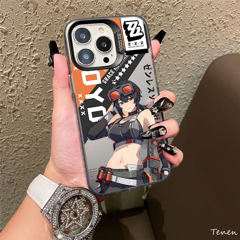 Japan Anime Lori royal elder sister Phone Case for iPhone 11 12 13 14 15 16 Pro Max Plus Zenless Zone Zero Boy Girl Games Cover