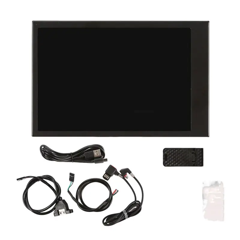 

Stylish-3.5 Inches IPS Type-C Sub Screen Case USB Case Sub Screen AIDA64 Free Computer Monitoring Multi-Function Sub Screen