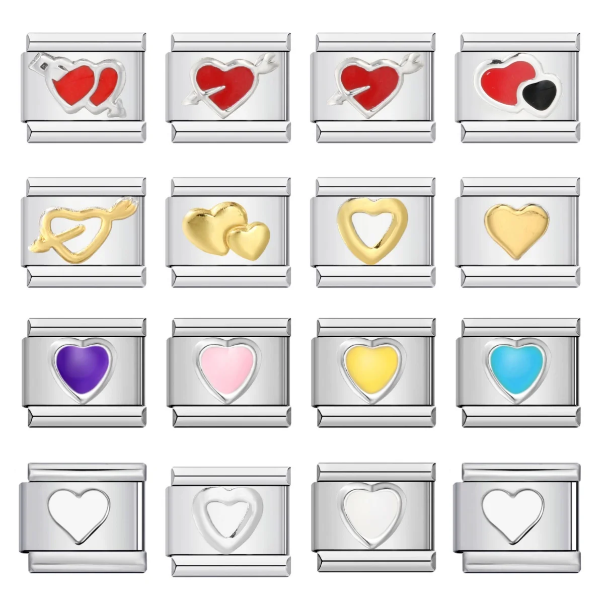 

Очаровательные бусины для браслета из нержавеющей стали, 9 мм