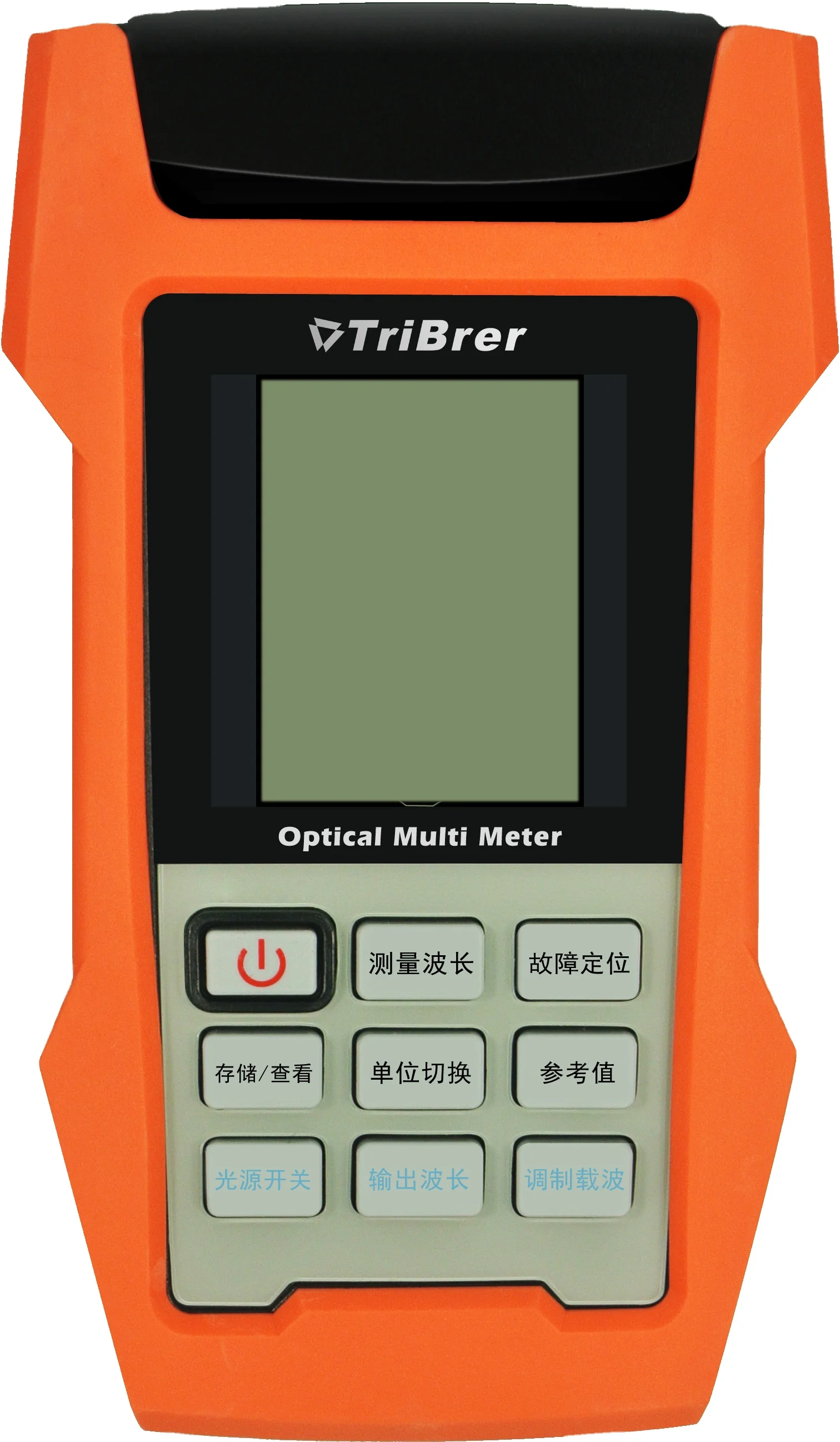 5G 4G 3G ネットワークおよび TCP 用の赤色光源を備えた高精度オールインワン光パワーメーター マルチメーター