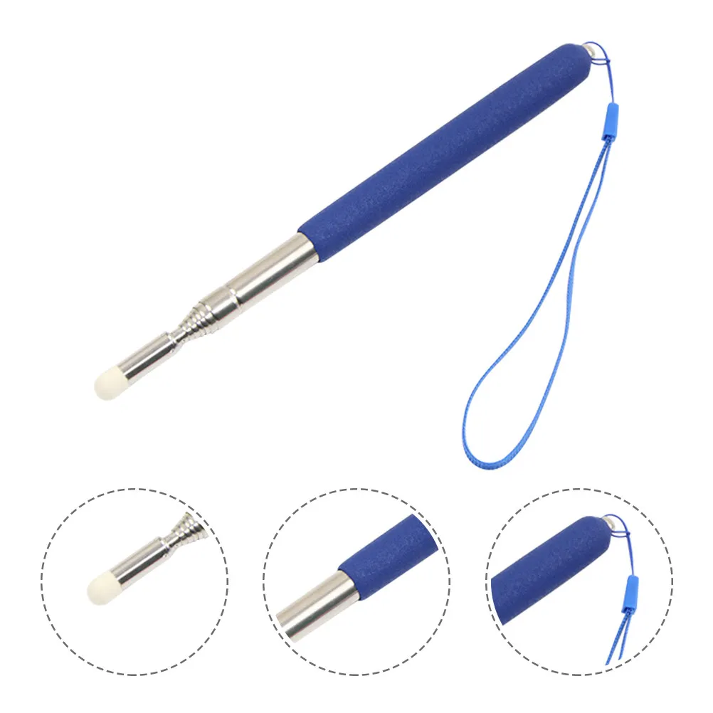 Telescopic Stainless Steel Teacher for Classroom Whiteboard Stylus Office Supplies Conference Whiteboard