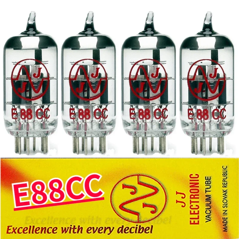 JJ E88CC Vacuum Tube Replace 6N11 ECC88 6DJ8 6922 Factory Test and Match Signal Tube  Amplifier  Bluetooth