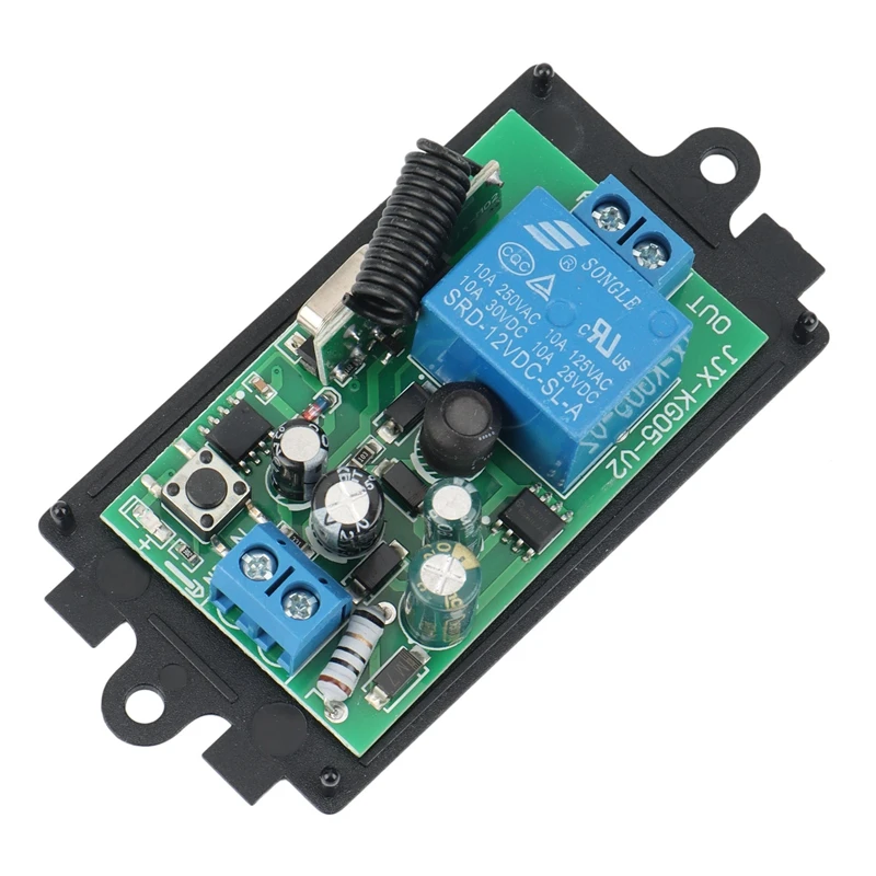 433MHz Smart Home Druckknopf Lichtsc halter Universal AC 220V V 10Amp Relais Empfänger für LED-Lüfter