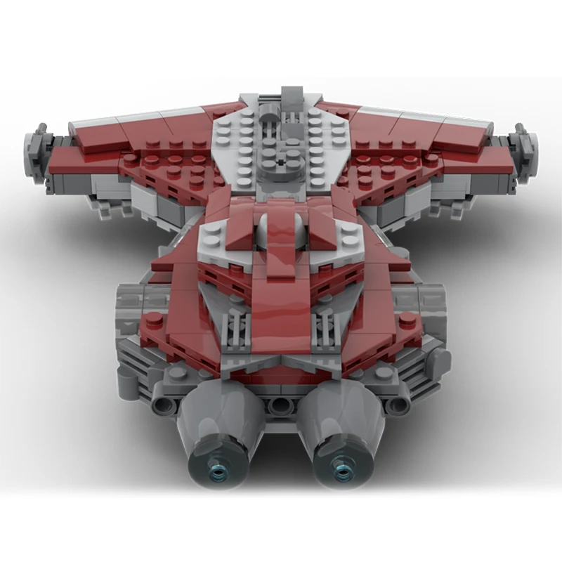 384 pçs MOC-226578 espaço guerra defensor-classe luz corvette blocos de construção conjunto técnico natal estrela tijolo conjunto presentes aniversário