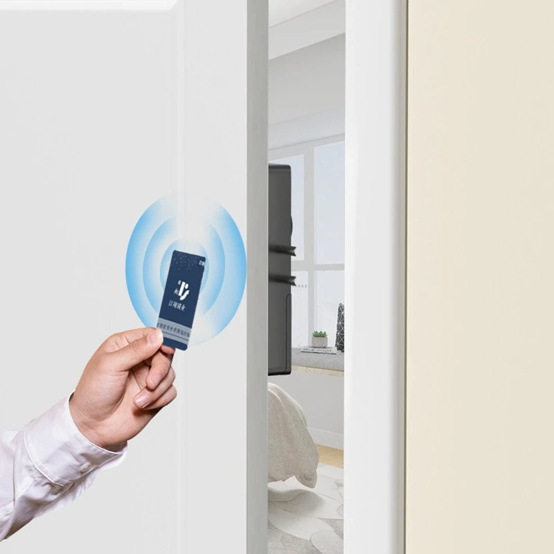 Bluetooth APP Smart Door Lock Smartlock Tuya APP Remote Control IC Card Motor Lock Invisible Keyless No Drill Hole Installation