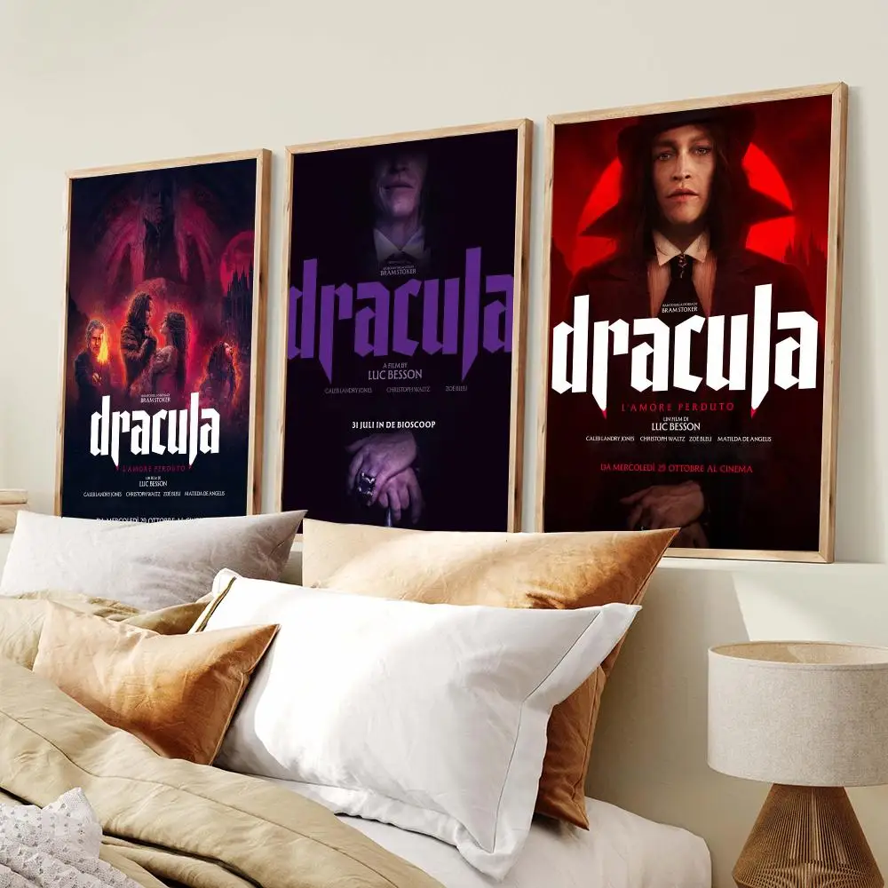 Classic Gothic Horror D-Dracula Poster PP Wall Decor Posters Celebrity Art Prints Aesthetic Wall Art Bedroom Office Home Gift
