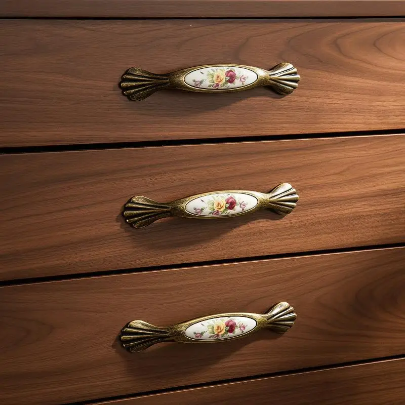 1 Set Ergonomic Cabinet Pulls Comfortable Grip Furniture Handles for Wardrobe Closet Cupboard Elderly Friendly Home