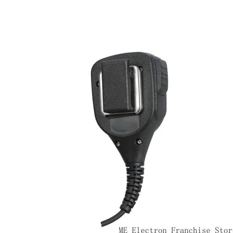 

Replacement Handheld Speaker Microphone for IC-F1000 IC-F2000 Two Way Radio Speaker Mic with Back Clip & 3.5mm Port