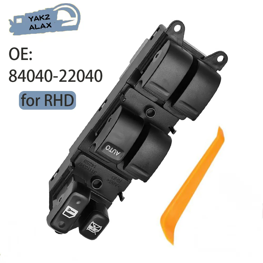 RHD Window Door Master Switch for Toyota Chaser Mark Cresta JZX100 1996 1997 1998 1999 2000 2001 84040-22040 20Pins Auto Parts